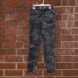 High Rise Camo Jeggings